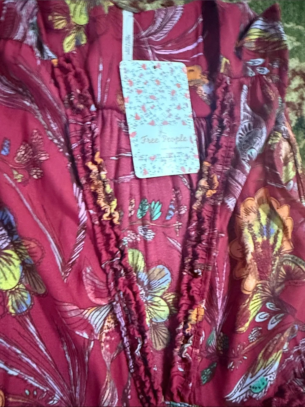 WOW POSHMARK - Authentic NWT Free People Adorable Floral Top